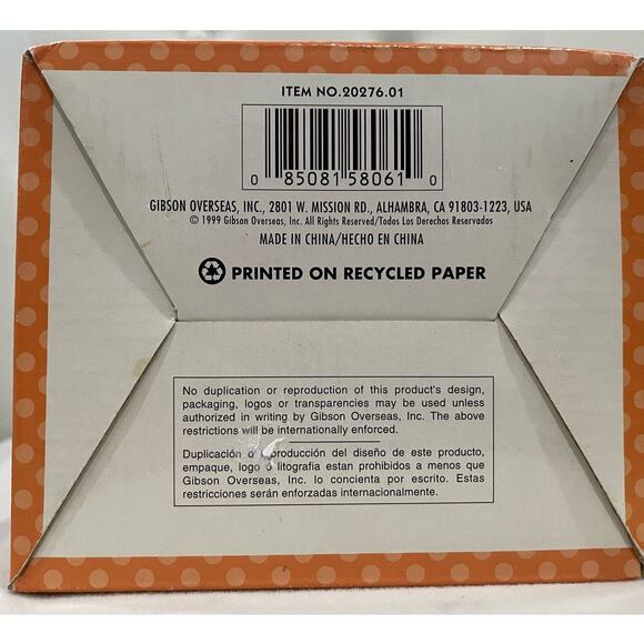 Looney Tunes‎ Vintage Stamp Collection Daffy Duck 16 oz mug 1999 - Picture 6 of 6